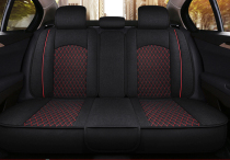 Rear cushion linen seat cover 3 Man seat Three-seat All Surround Car Cushion All Season Hemp Cloth Single Seat Cover