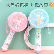 Baby toys 0-1 year old puzzle early education baby newborn 0-3 month one hand bell boy girl child grasp