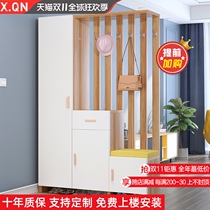 Porch cabinet living room partition cabinet custom screen entry door Hall Cabinet household multi-function entrance shoe cabinet integrated wine cabinet