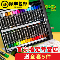 Dan Corin heavy color oil painting stick 36 colors 24 colors professional painting set mini black white single crayon special paper pad tool 12 colors flagship store professional oily soft oil painting stick