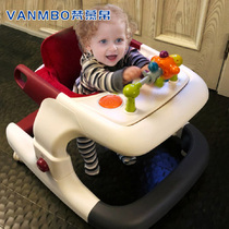 Baby Walker multi-function anti-rollover anti-leg 6-12 months children boys and girls can sit and push