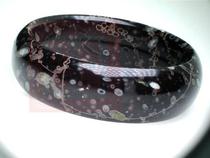 Luoyang plum jade bracelet natural jade bracelet peach pollen agate red emerald green Nuwa meteorite 58 bracelet