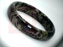 Luoyang plum jade bracelet natural jade bracelet agate red emerald green Nuwa meteorite 60 bracelet