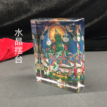 Green Mother Buddha Portrait Tantric Thangka 21 Green Mother Portrait Making Crystal Table Free Postage