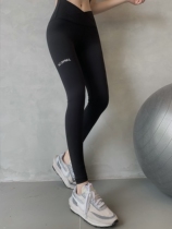 Fitness Pants Ladies Professional Yoga Suit High Waist Hips Autumn Casual Lycra Peach Sexy Slim Sports Pants