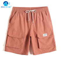 Gia Lang Xia quick-dry loose large size beach pants seaside holiday Mens tooling shorts Tide brand casual five-point sports pants
