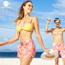 Summer seaside holiday couple quick-drying beach pants Bohemia womens shorts hot pants loose ins trend sports pants