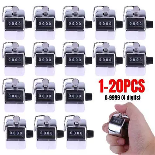 4 цифр номера рука, удерживаемая столовая, мини -механический