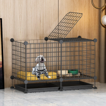 Dog cage Small dog Indoor medium with toilet separation Teddy Kennel Pet fence Dog cage Household fence type