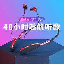 Sports Bluetooth headset Wireless high-quality binaural halter neck ultra-long standby Apple OPPO Huawei vivo universal