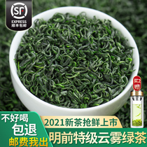 Plenty of sunshine Alpine cloud green Tea 2021 New Tea Mingqian premium Green Tea fragrant bulk tea 250g