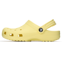 Crocs Carlochi sandals mens shoes womens shoes 2021 summer new couple hole shoes yellow sandals 10001