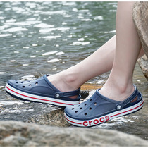 Crocs Crocs beach shoes mens shoes womens shoes 2021 new outdoor wading shoes hole shoes slippers 205089