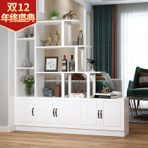 Entry door cabinet shoe cabinet integrated shelf living room modern wine cabinet simple screen against the wall door partition cabinet