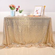 Wedding wedding sequins tablecloth birthday Party dessert table cloth Party decoration wedding table decoration sequin fabric