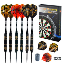 Topography Sports 20g metal hard needle darts 6 sets professional pure copper darts high-grade dart needle game