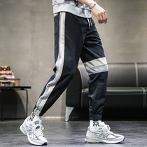 Vitality boy 100% 2020 new Korean version of the trend of all-match casual trousers tooling loose sweatpants