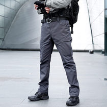 Eagle claw action tactical pants mens multifunctional autumn and winter waterproof trousers outdoor loose commuter overalls stretch wear resistance