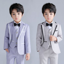 Boy piano stage host speech performance dress children autumn new Korean suit boy suit suit suit suit