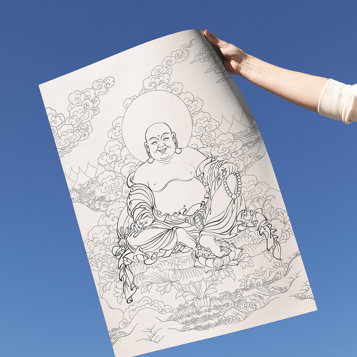 弥勒佛手绘画-弥勒佛手绘画促销价格、弥勒佛手绘画品牌- 淘宝