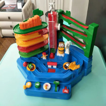 Large number Child Puzzle Railcar Parking Lot Toy Boys Cars Trespass Big Adventure Police Car Small Train 3 Year Old 6 6