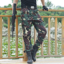 Shield Lang Jun Pants Mens Clothing Pants For Training Pants Outdoor Military Training Pants Wear and Wear Tactical Pants Loose special Pants Spring