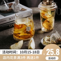 Wu Meow sweet osmanthus snow pear tea Lily Golden Orange dry haze health Tea Flower Fruit Tea rock sugar snow pear cold tea 10 packs