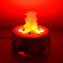 Fake Brazier fake flame lamp haunted house layout simulation flame lamp bonfire party props square stage wedding decoration