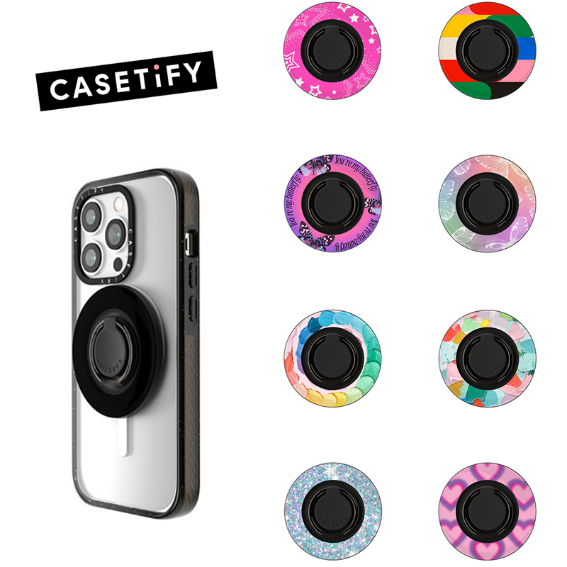 CASETIFY Snappy™ 多機能磁気リングバックル回転携帯電話ホルダー magsafe 用