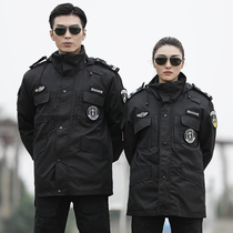 Security Coat for men in winter heating and cold protection clothes for special soldiers in winter uniform cotton coat for cotton cotton