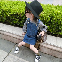 Baby girl skirt girl Autumn dress 2021 new female baby spring autumn dress
