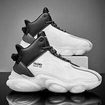 Summer Putian Aj Mens Shoes Basketball Small White Deodorant Breathable New Trends 100 Hitch High Help Casual Shoes Sneakers