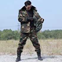 Winter thick camouflage military cotton coat mens short northeast cotton coat plus fat large size coat cold cotton jacket women