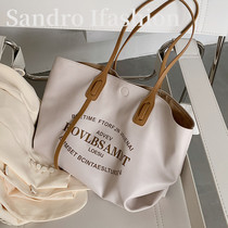 France Sandro Ifashion large capacity Womens bag 2021 new fashion versatile shoulder bag tote bag tide