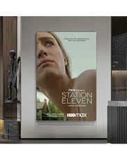 11th station Helen Shefefe 2021 11th station Modern Pole Brief Abstract Mural 51