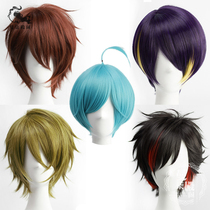 Idol dream festival Morizawa Chiaki Sengoku Shinobu Deep sea play to eliminate Nanyun Iron Tiger Peak Cui Cos wig