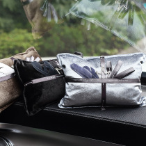 Fashion personality Crown feather bamboo charcoal bag car new interior decoration products car car carbon cover decoration car