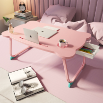 Computer Desk Bed Small Table Folding Sloth Person Table College Student Dorm Room With Floating Window Adolescent Girl Bedroom Sitting Desk