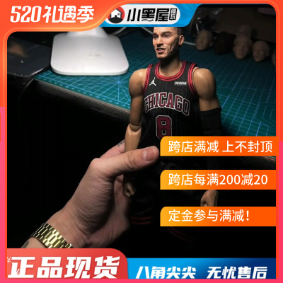 taobao agent Spot AOM TOYS Studio 1/6 Dot Duck Wang Laowen Bulls Set Can Move the Army Puppet