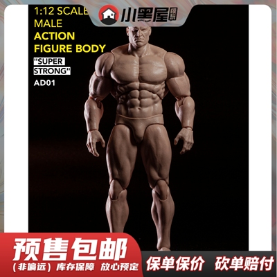 taobao agent Pre -sale ADAM 1/12 6 -inch super -motion comics strong male body AD01