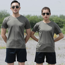 Summer physical training suit mens suit thin breathable training T-shirt quick-drying military training short-sleeved special forces training suit