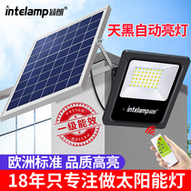 Yinglang Solar Panel Light Outdoor Throw Light Patio Home Lighting Waterproof Super Bright Street Lamp Charging Sky Black Automatic Light