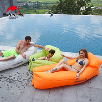 NH outdoor lazy inflatable sofa bag travel portable single beach camping tremble air sofa mattress lunch break