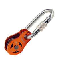 Golmud fixed single pulley climbing pulley rock climbing speed drop aerial work pulley 924908 main lock slide