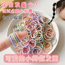 Baby rubber band thumb Hairband little girl tie hair rope girl does not hurt hair headgear baby rubber band hair accessories