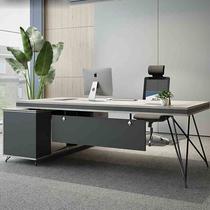 Office furniture manager manager desk 1 8 meters office computer desk modern industrial style desk boss table