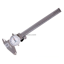 Authentic volume stainless steel four use 0 02 precision with meter shockproof caliper 0-150 200 300mm