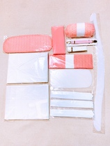 Japanese kimono and small breast button triple Neida strap strap with plate muscle and other set kimono accessories