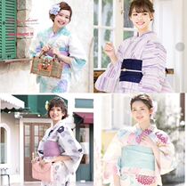 Jialing Kimono house Japanese kimono yukata female traditional style cotton fabric Japan travel photo kimono