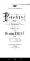 Pavane for Piano 4H Op50 Score for Frey Peacock Dance piano four-hand joint play version